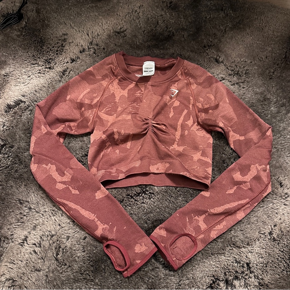 Gymshark long sleeve crop